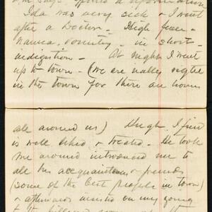 a page of handwritten text