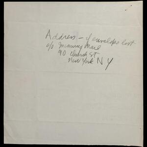 a page of handwritten text