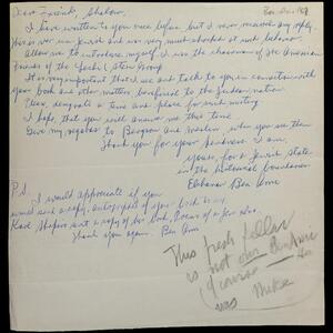 a page of handwritten text