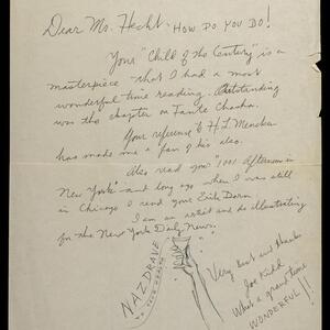 a page of handwritten text