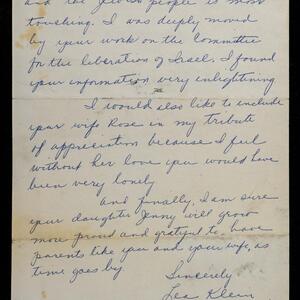 a page of handwritten text