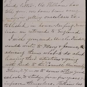 a page of handwritten text