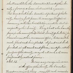 a page of handwritten text