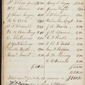 a page of handwritten text