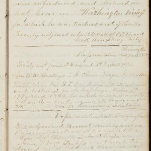 a page of handwritten text
