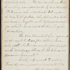 a page of handwritten text