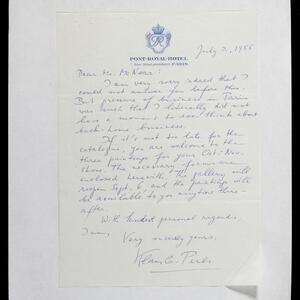 a page of handwritten text