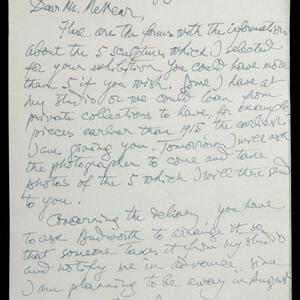 a page of handwritten text