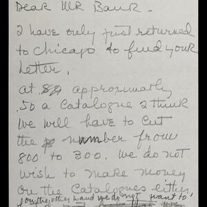 a page of handwritten text