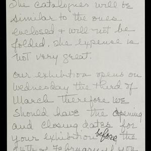 a page of handwritten text