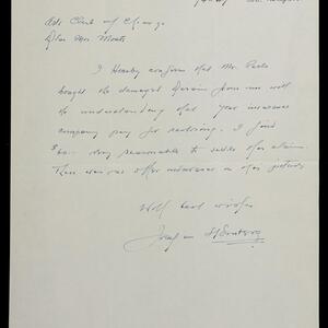 a page of handwritten text