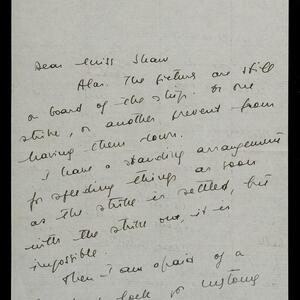 a page of handwritten text