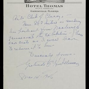 a page of handwritten text