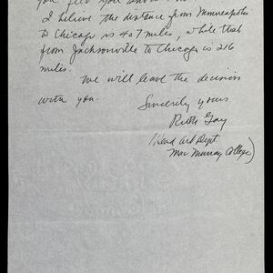 a page of handwritten text