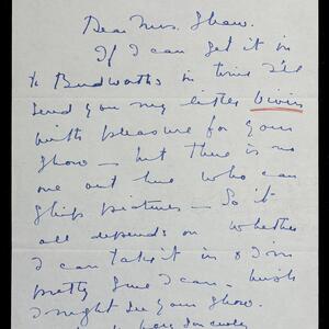 a page of handwritten text
