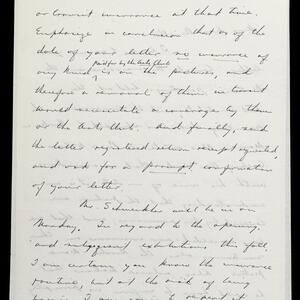 a page of handwritten text