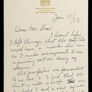 a page of handwritten text