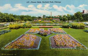 137 - Flower beds, Garfield Park, Chicago