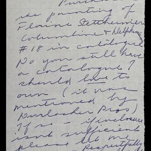 a page of handwritten text