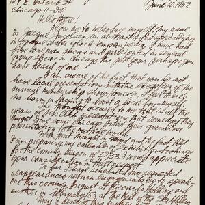 a page of handwritten text