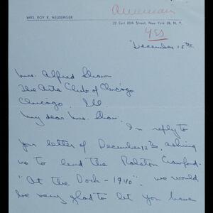 a page of handwritten text