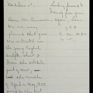 a page of handwritten text
