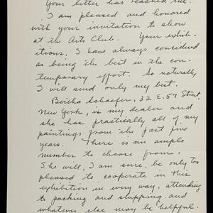 a page of handwritten text