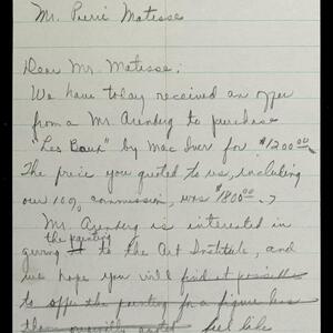 a page of handwritten text