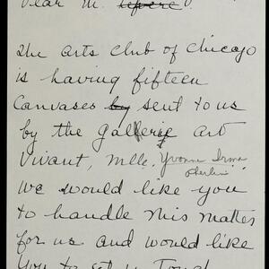 a page of handwritten text