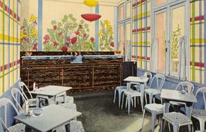 Corner of coffee shop, Harriet Hammond McCormick Memorial, a Y.W.C.A. residence