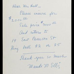 a page of handwritten text