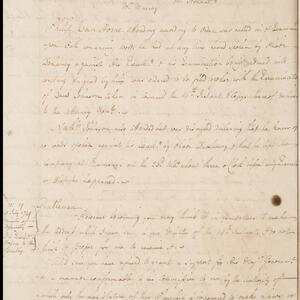 a page of handwritten text