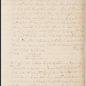 a page of handwritten text