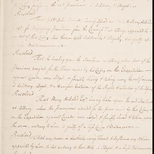 a page of handwritten text