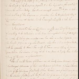 a page of handwritten text