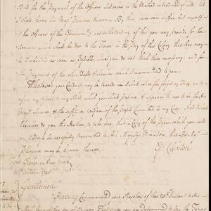 a page of handwritten text