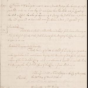 a page of handwritten text