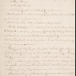 a page of handwritten text