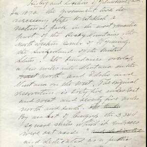 a page of handwritten text