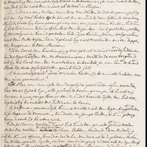 a page of handwritten text