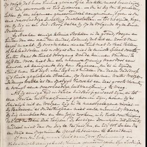 a page of handwritten text