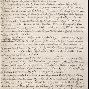 a page of handwritten text