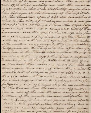 a page of handwritten text