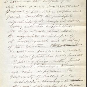 a page of handwritten text