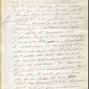 a page of handwritten text