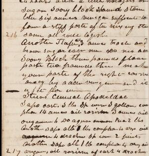 a page of handwritten text