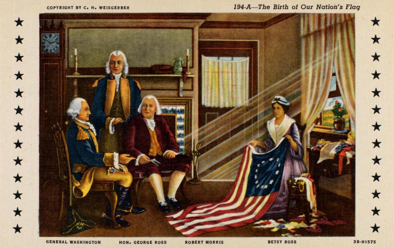 The birth of our nation's flag