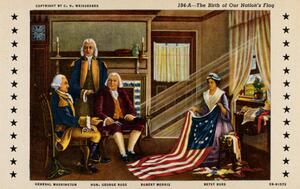 The birth of our nation's flag