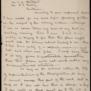 a page of handwritten text