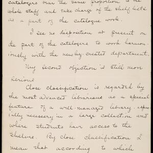 a page of handwritten text